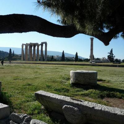 Athenes acropole olympieion