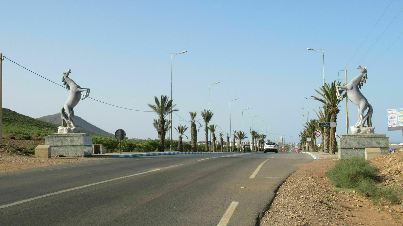 ENTREE DE LA VILLE DE SIDI IFNI