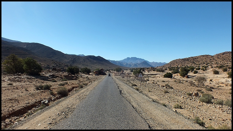 Route desertique
